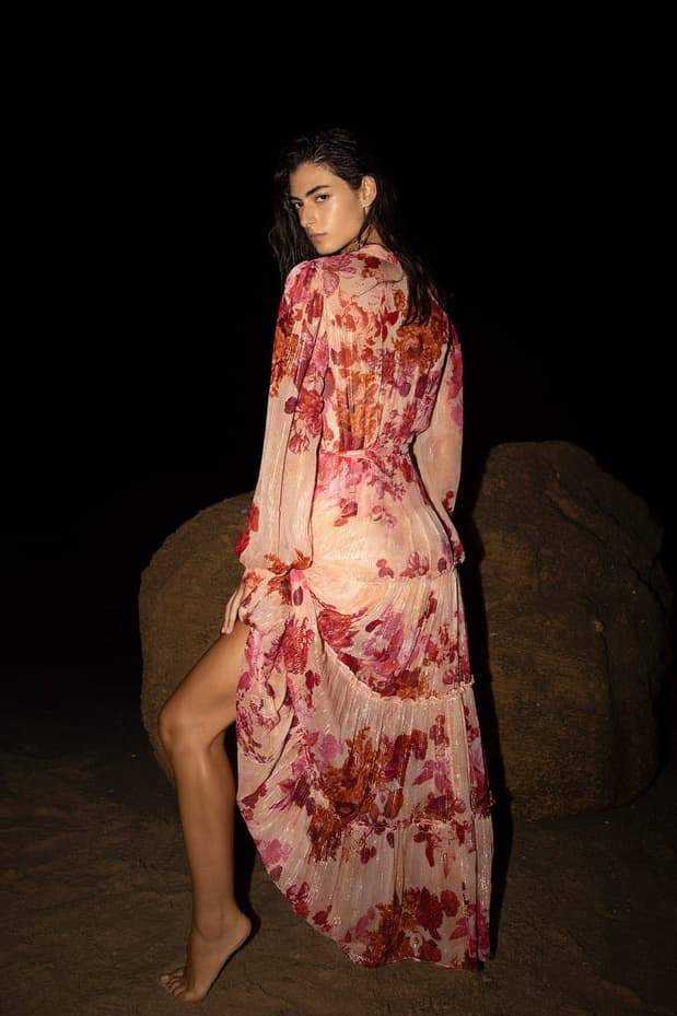 Sylvia Long Sleeve Maxi Dress