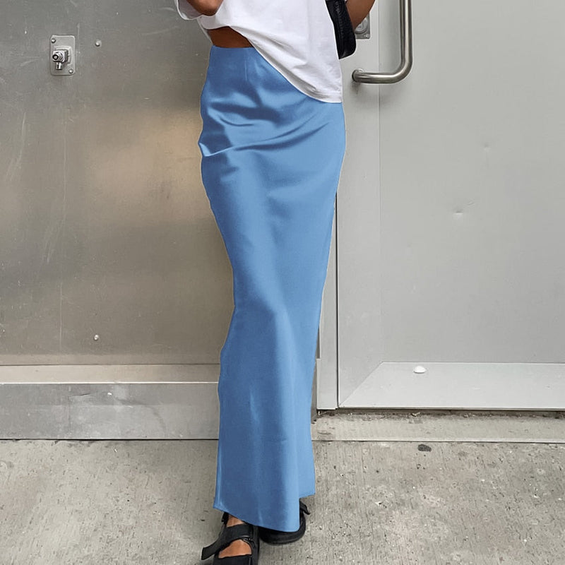 Julia Satin Skirt