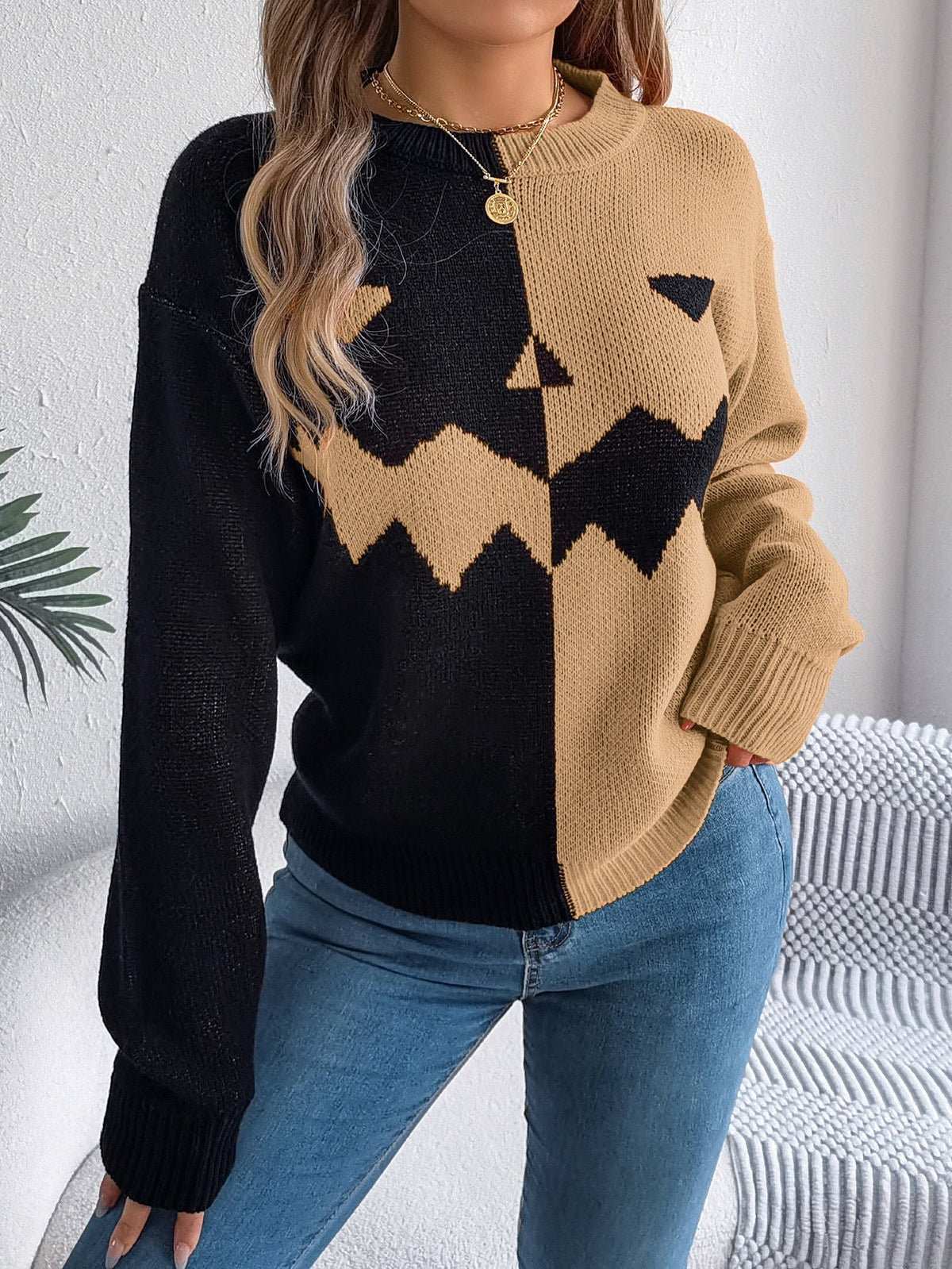 Gracefully Designed Sweater