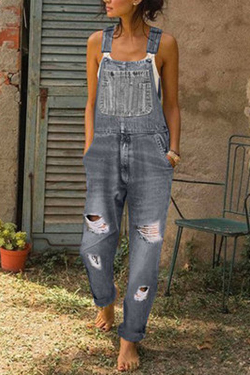 Ripped Loose Denim