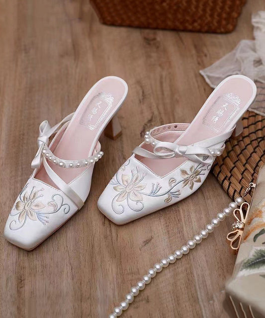 Classic Vintage Slippers with a Flattering Fit