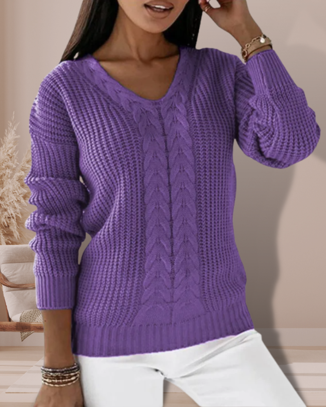 Elegantly Designed Sweater