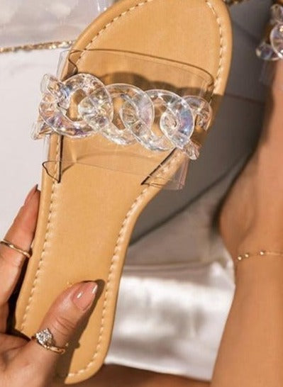 Subtly Elegant Slippers with a Refined Vintage Look