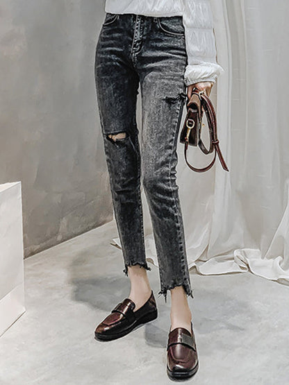 Shallow Cut Square-toe Loafers