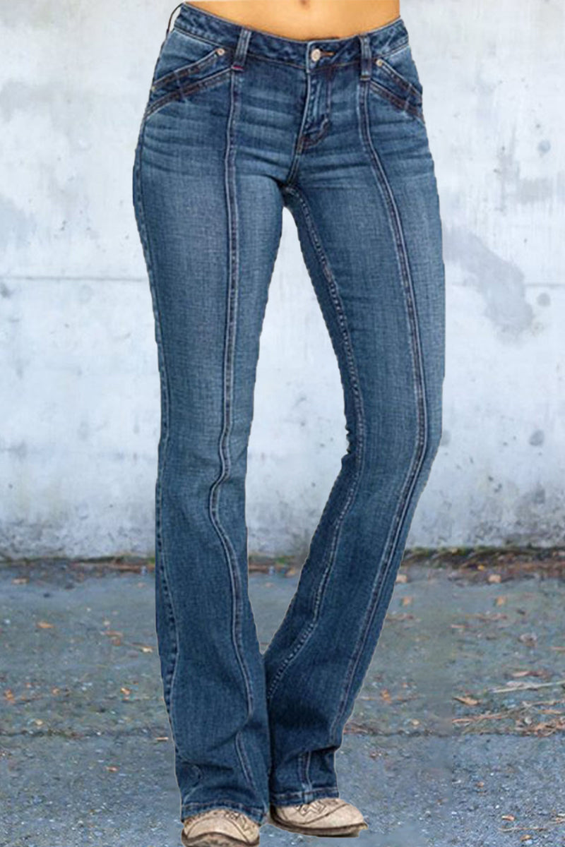 Street Color Skinny Denim Jeans