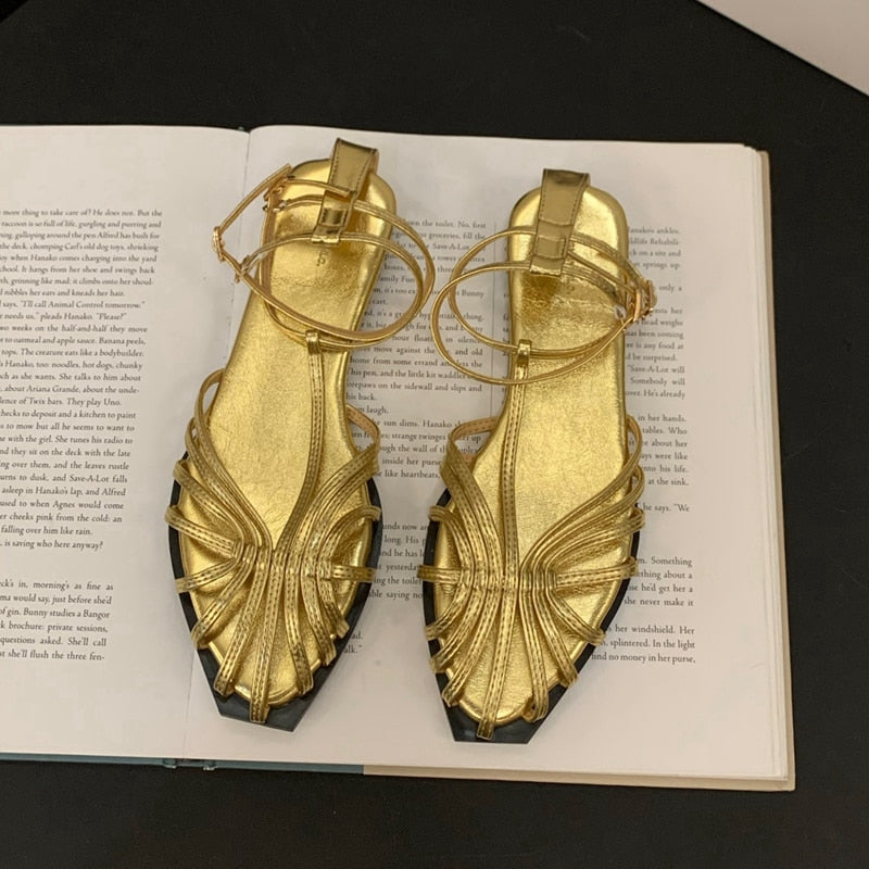 Yasmin Flat Sandals
