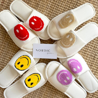Happy Face Slides Sandals - Buy 1 Get 1 Free