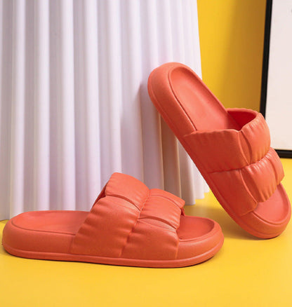 Casually Elegant Slippers with a Refined Edge