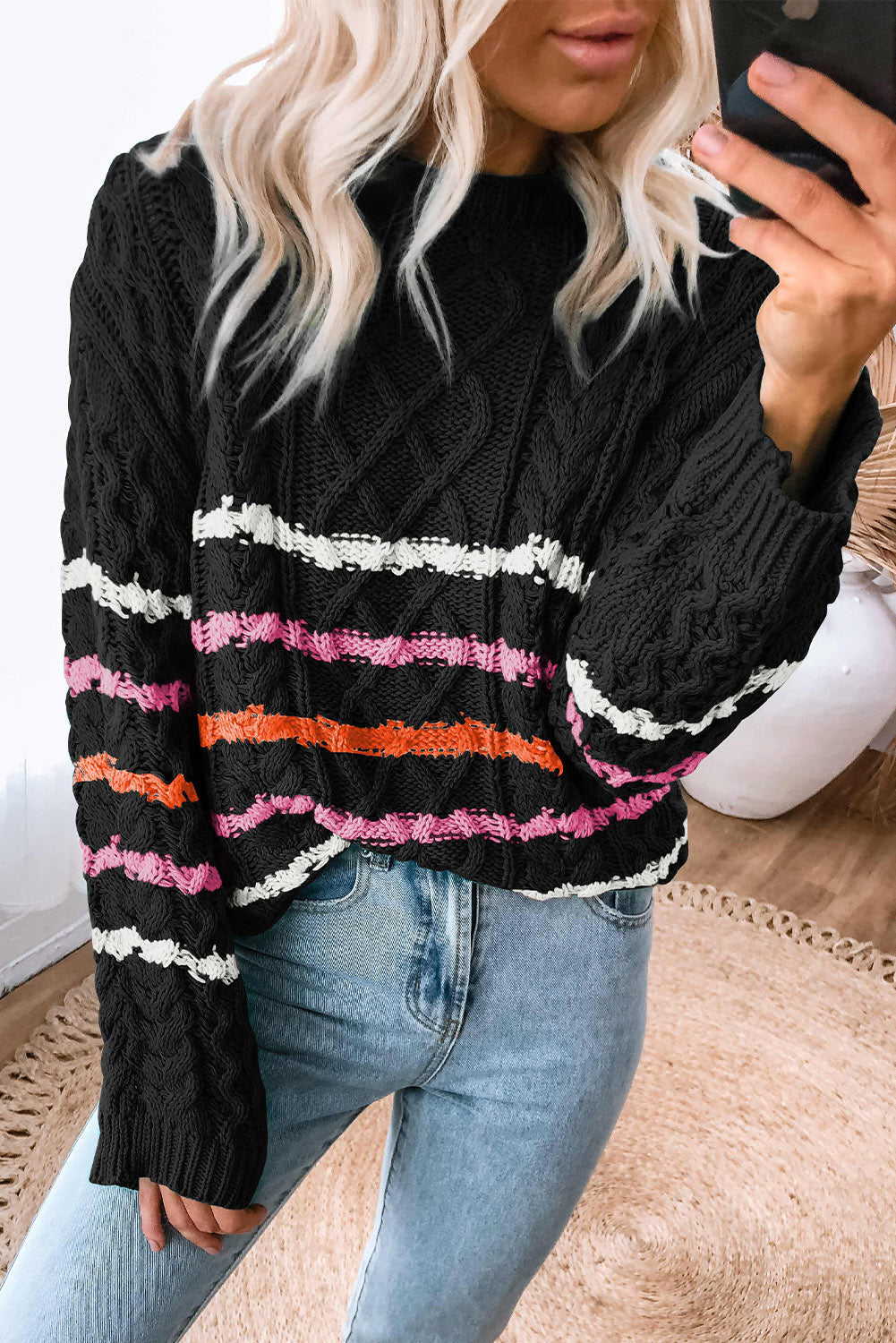 Gracefully Designed Sweater