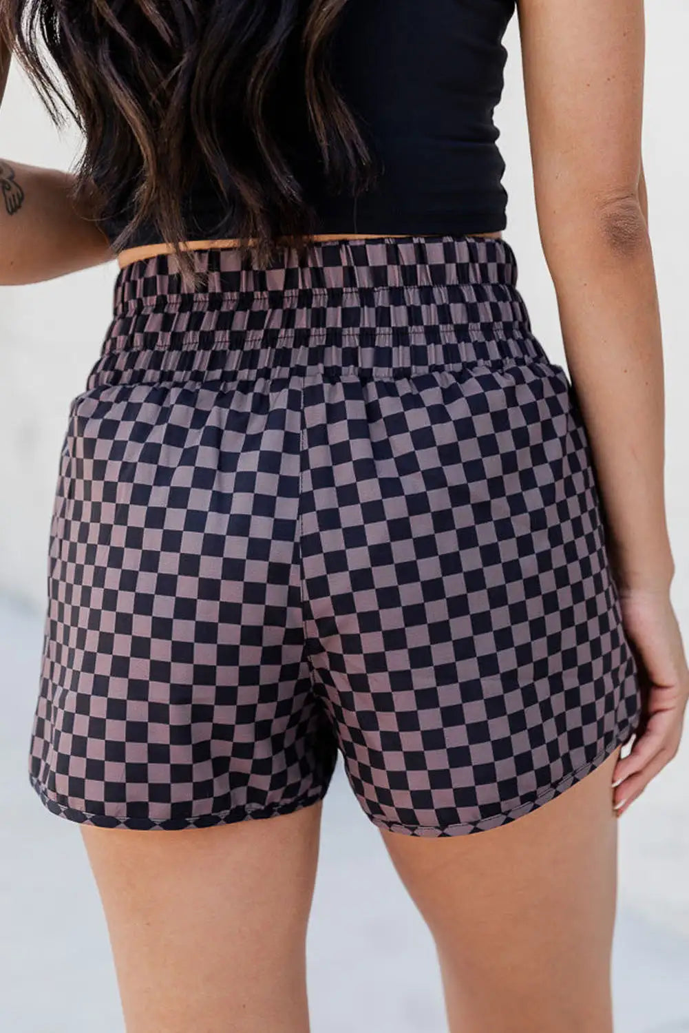 Leopard High Waisted Athletic Shorts 2