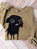 Comstylish Funny Chihuahua Dog Art Comfy Sweatshirt