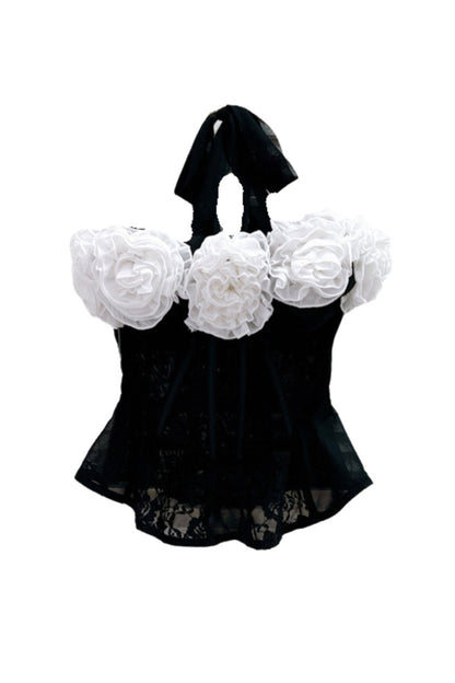 Alice Lace Strap Corset Top