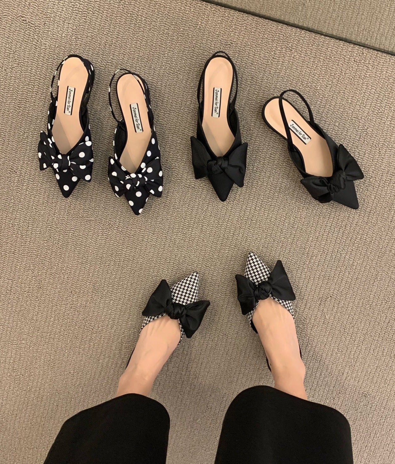 Cristy Bow Sandals