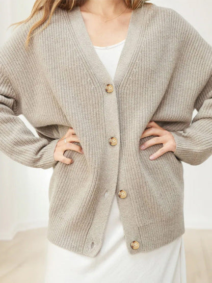 Popular Color Cardigan Sweater Coat Top