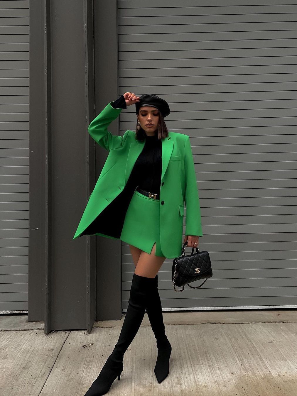 Khola Blazer & Skirt
