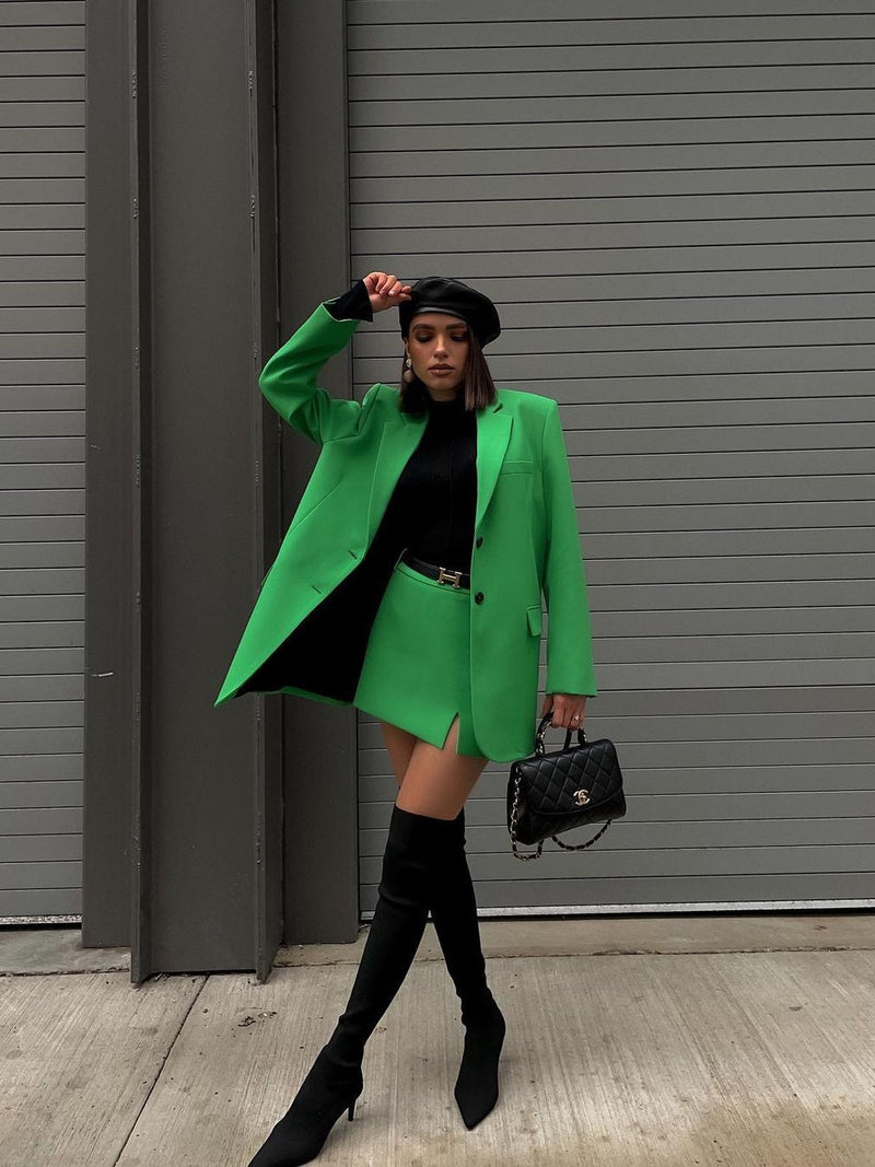 Khola Blazer & Skirt