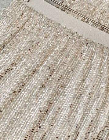 Sequined Midi Skirt