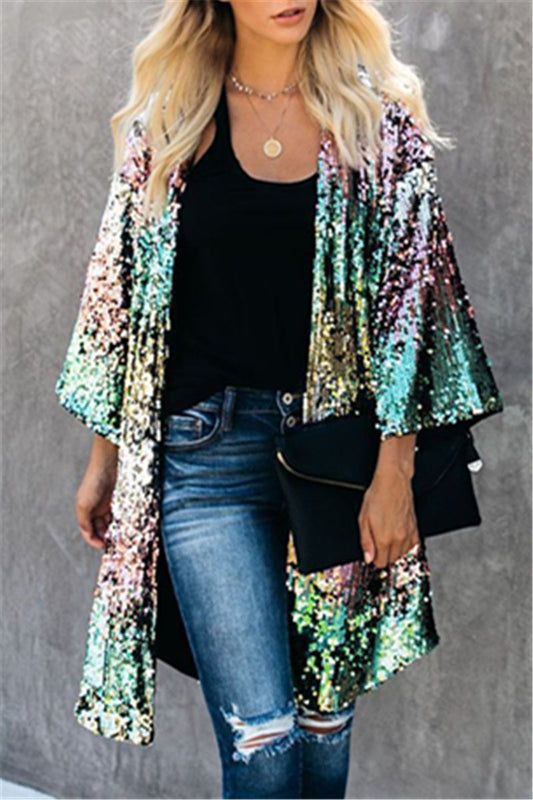 Flare Sleeve Coat