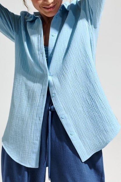 Turndown Collar Tops