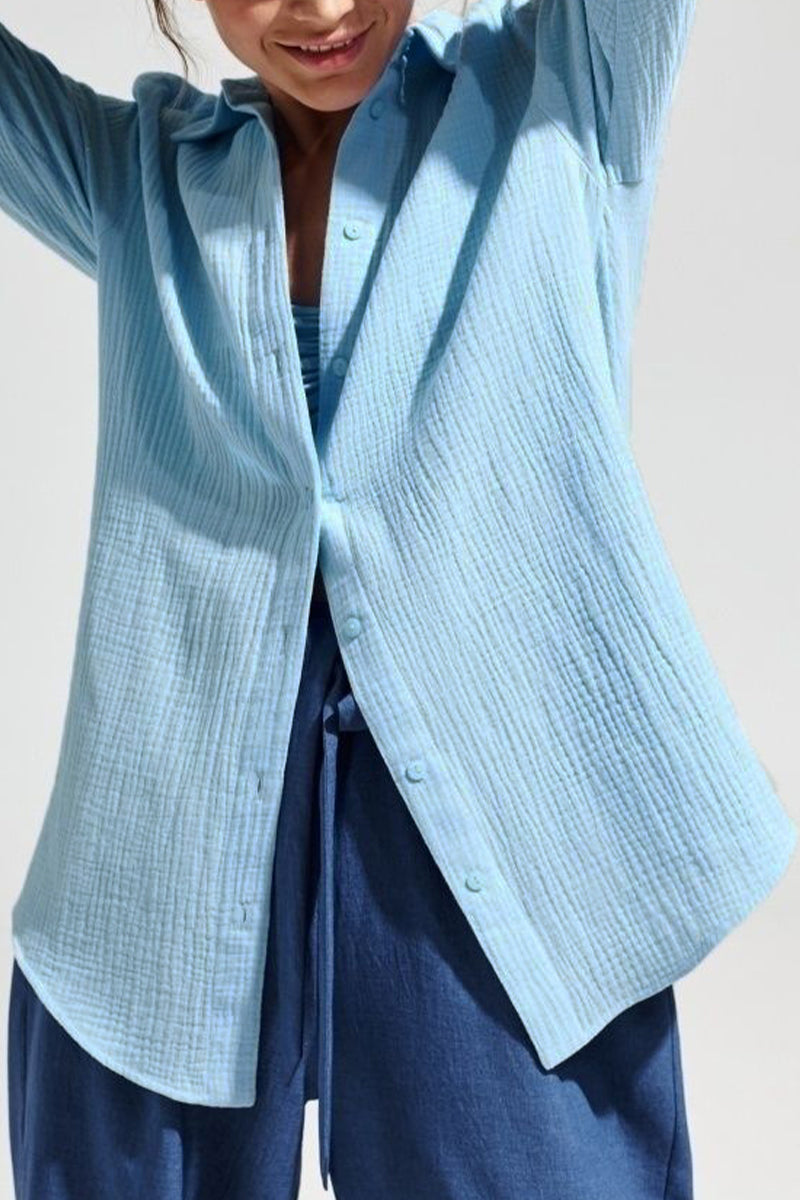 Turndown Collar Tops