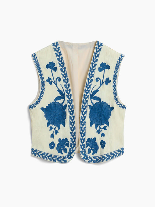 Embroidered Vest