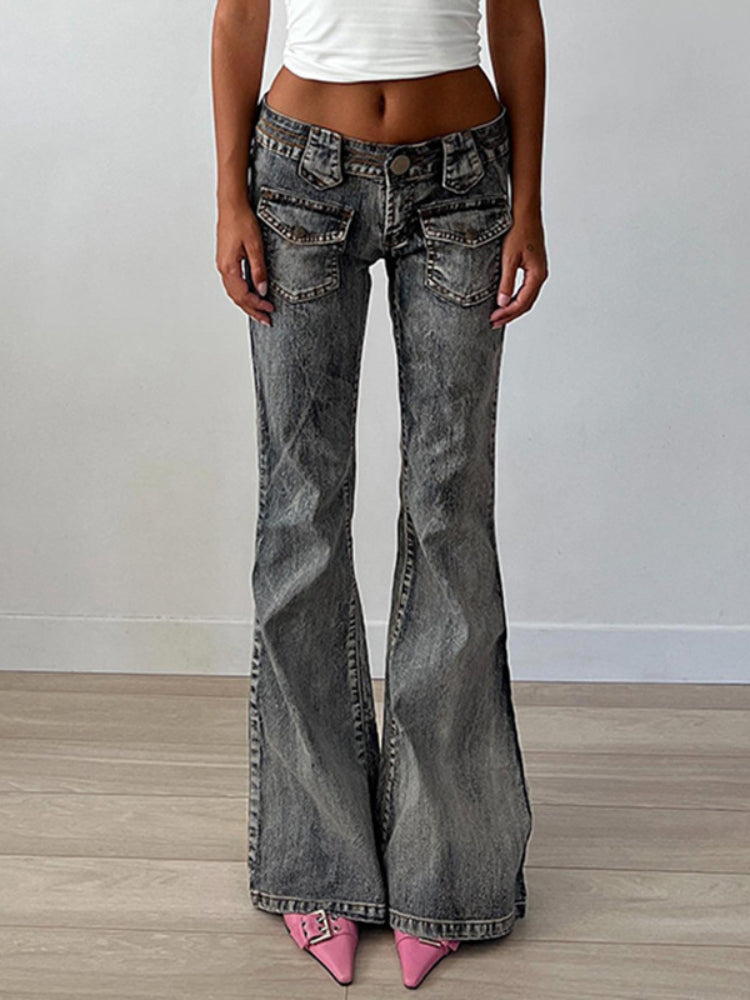 Taruxy Retro High Waisted Jeans Woman Autumn Winter Loose Slouchy Jeans Femme Street Slim Denim Pants Woman Bottomn