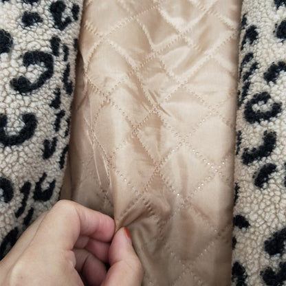 Leopard Eco Fur Coat