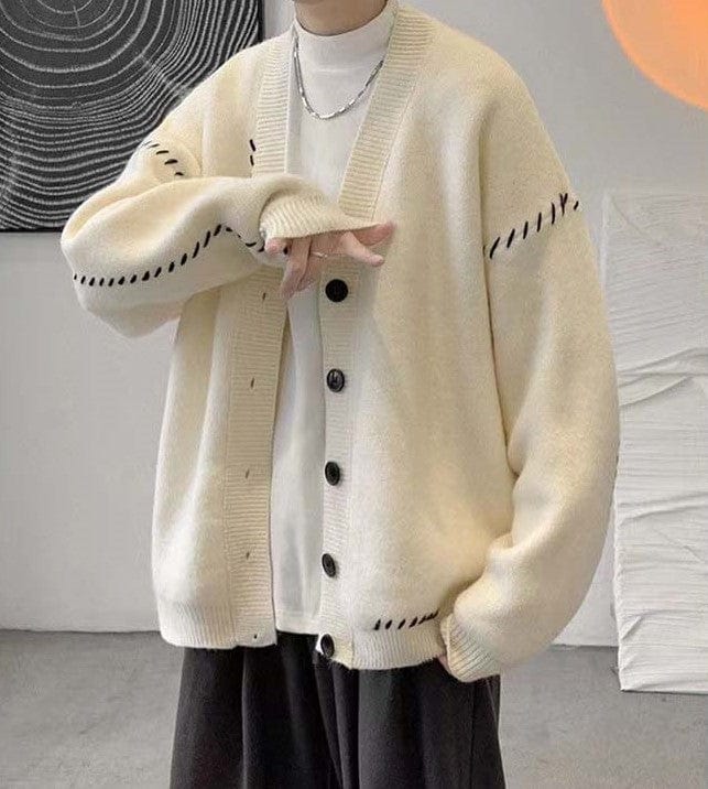 JO | Vintage V-neck cardigan sweater