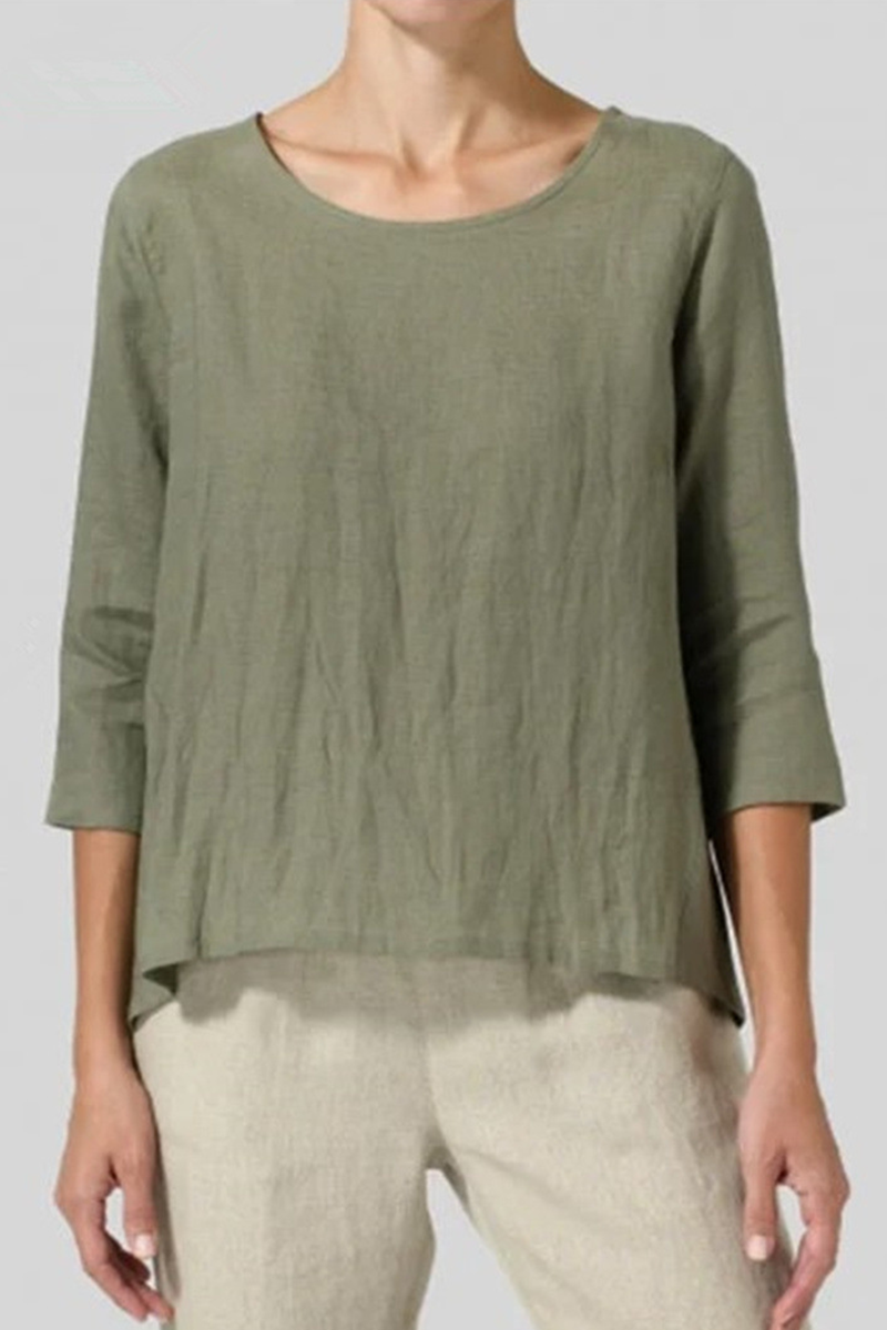 Basic O Neck T-shirts(6 Colors)