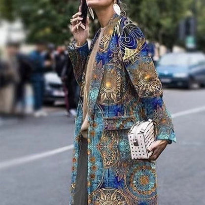 Liza Plaid Coat