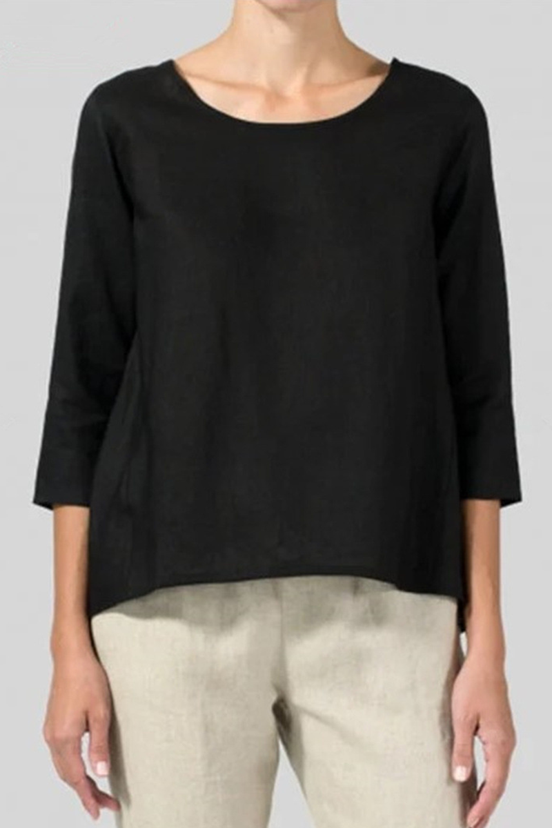 Basic O Neck T-shirts(6 Colors)