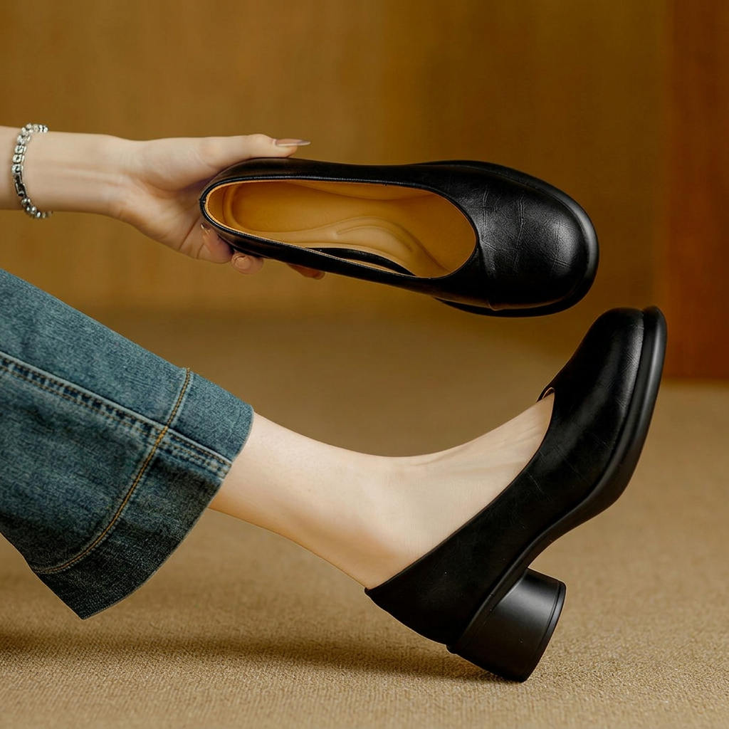 Classic Vintage Heels with a Flattering Fit