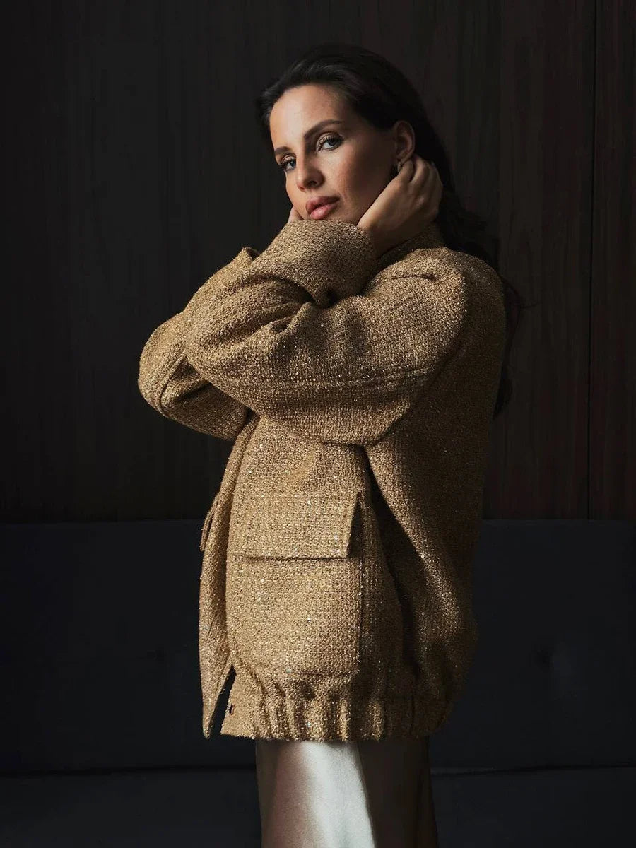 JO | Shimmering jacket for women