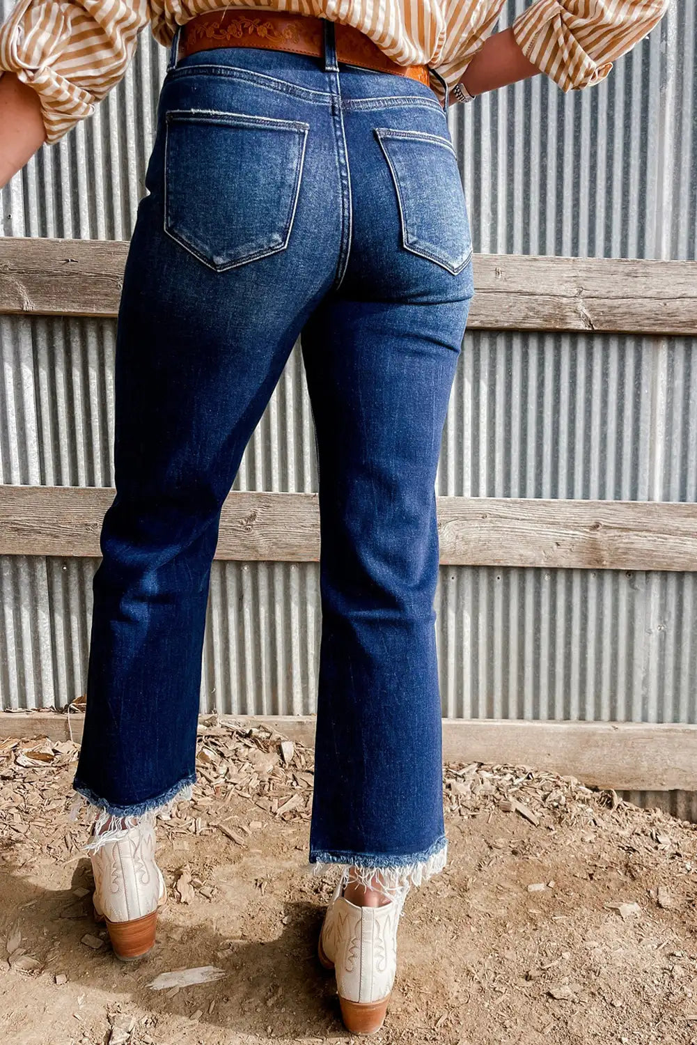 Sail Blue Flare Denim Jeans