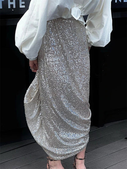 Sparkle Midi Skirt