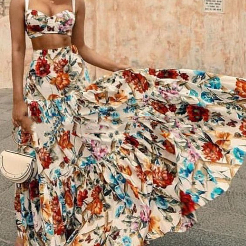 Vanessa Top & Skirt Set