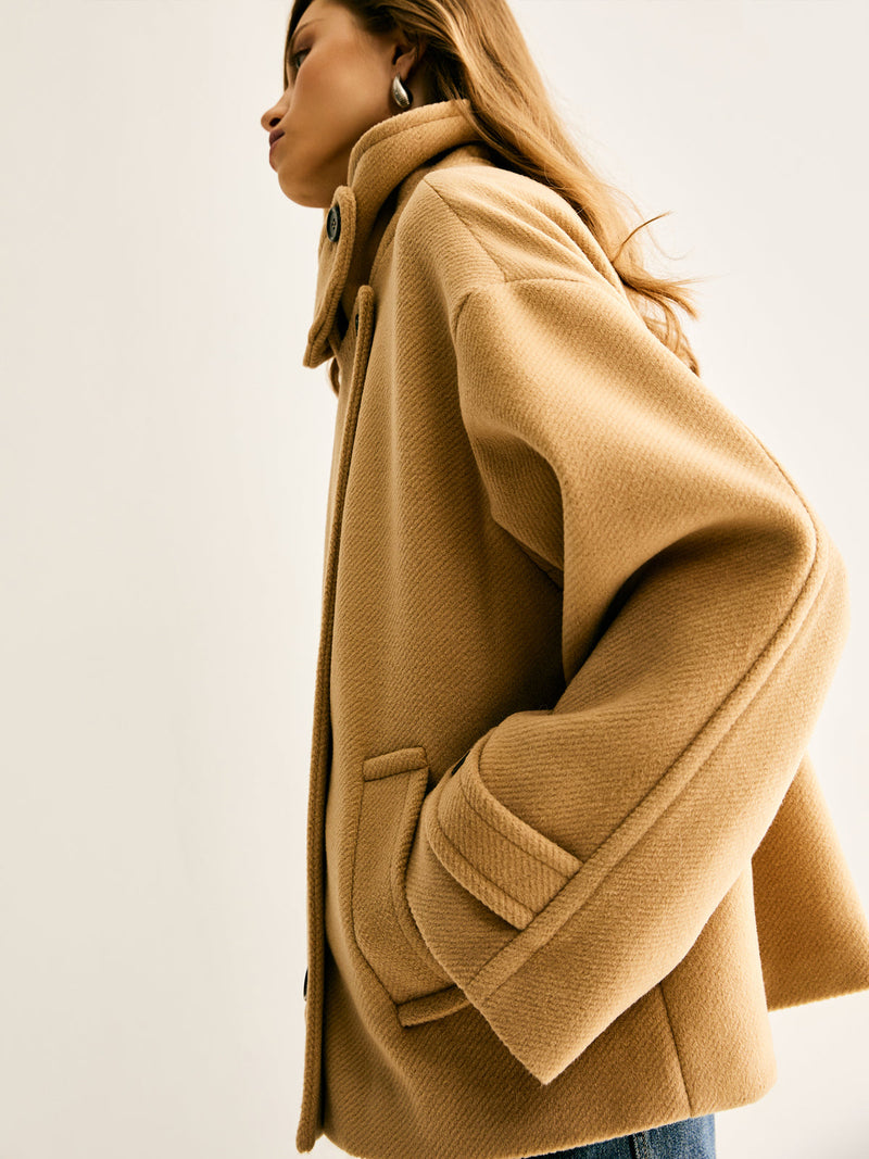 Tweed Warm Coat