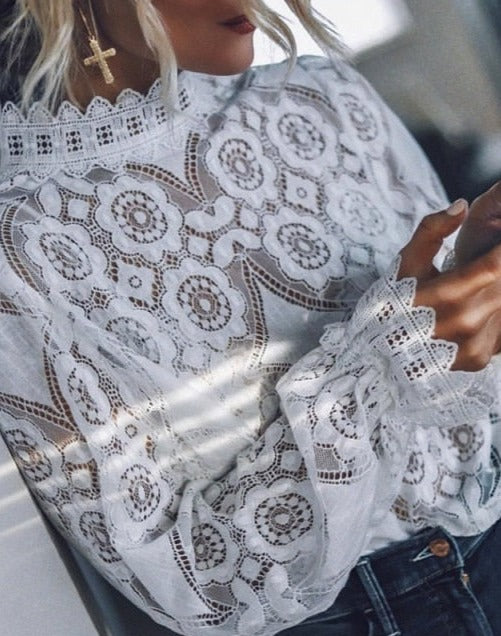 Endia Lace Blouse