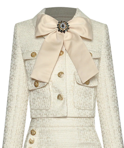 Melania Tweed Skirt & Jacket