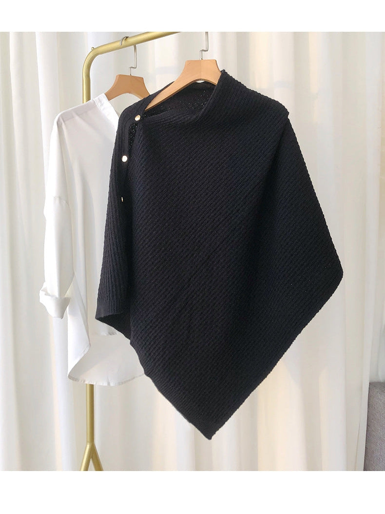 Cape Coat Poncho Scarf Shirt