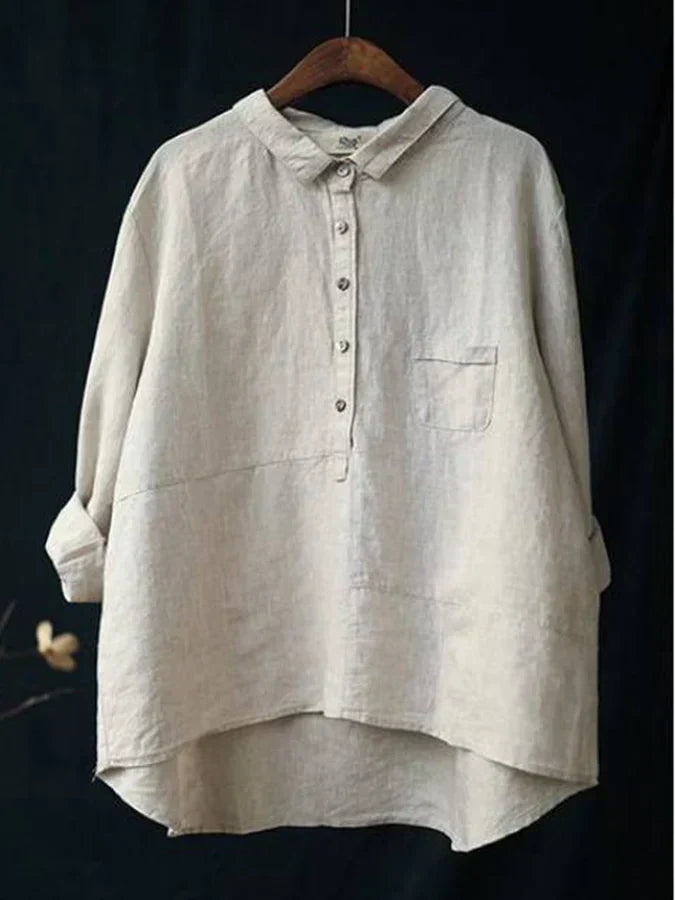 Effortless and elegant winter blouse