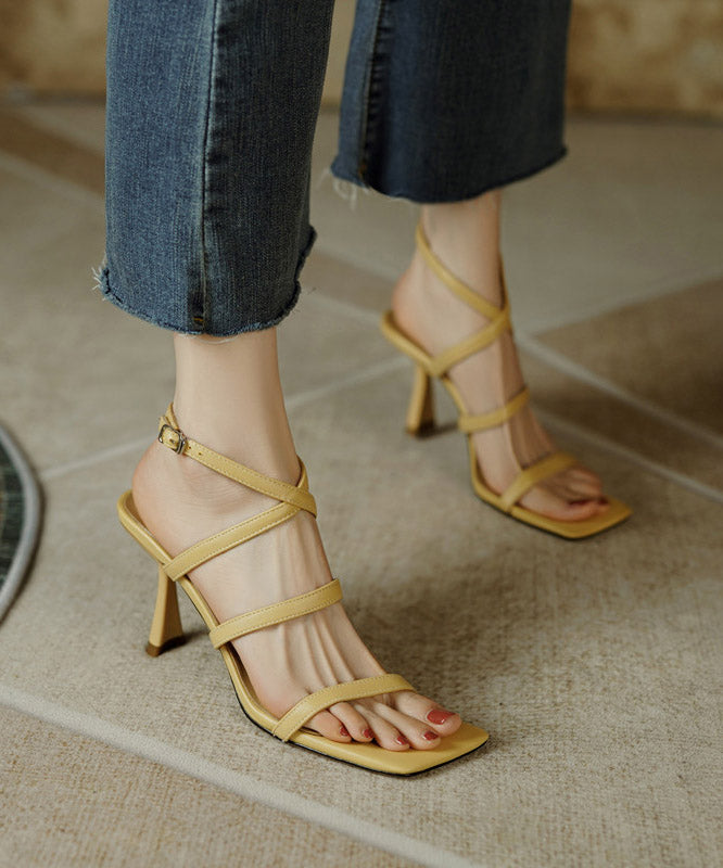 Sophisticated Sandals with a Clean Classic Look