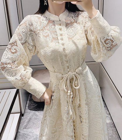Margo Patchwork Midi Dress