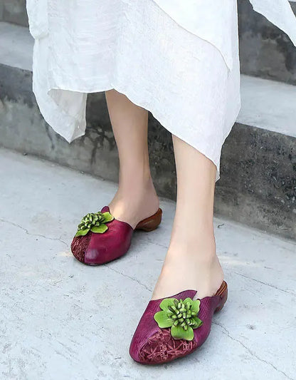 Effortlessly Elegant Slippers with a Timeless Design