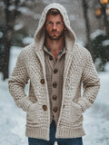 Vintage Fairman Island Jacquard Buttons Sweater Cardigan elevenforest