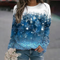 JO | Unique sweater with snow print