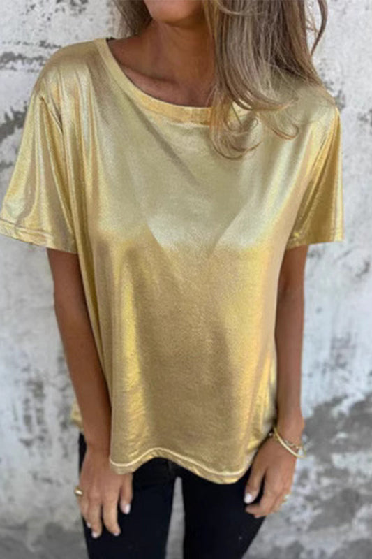 Color O Neck T-shirts(5 Colors)