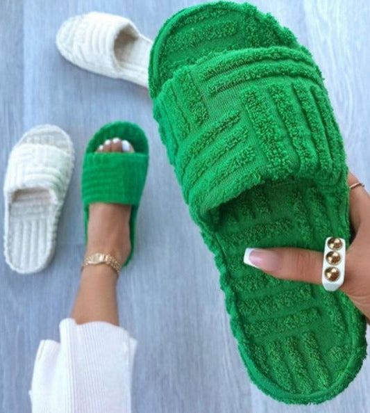Vintage Inspired Slippers with a Contemporary Edge