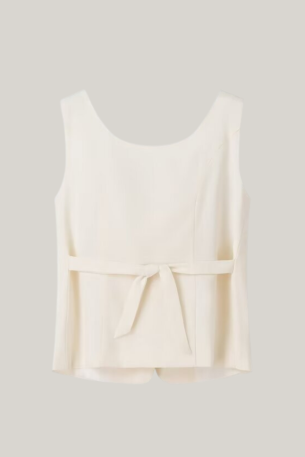 Cynthia U Neck Applique Vest