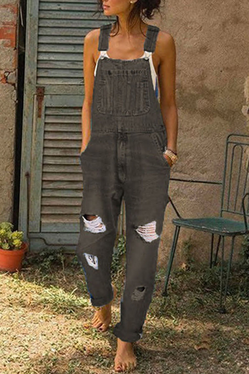 Ripped Loose Denim